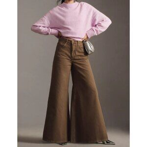 Pilcro High-Rise Wide-Leg Puddle Jeans Various 28